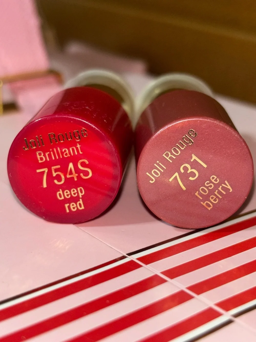 Clarins Joli Rouge Lipstick x1